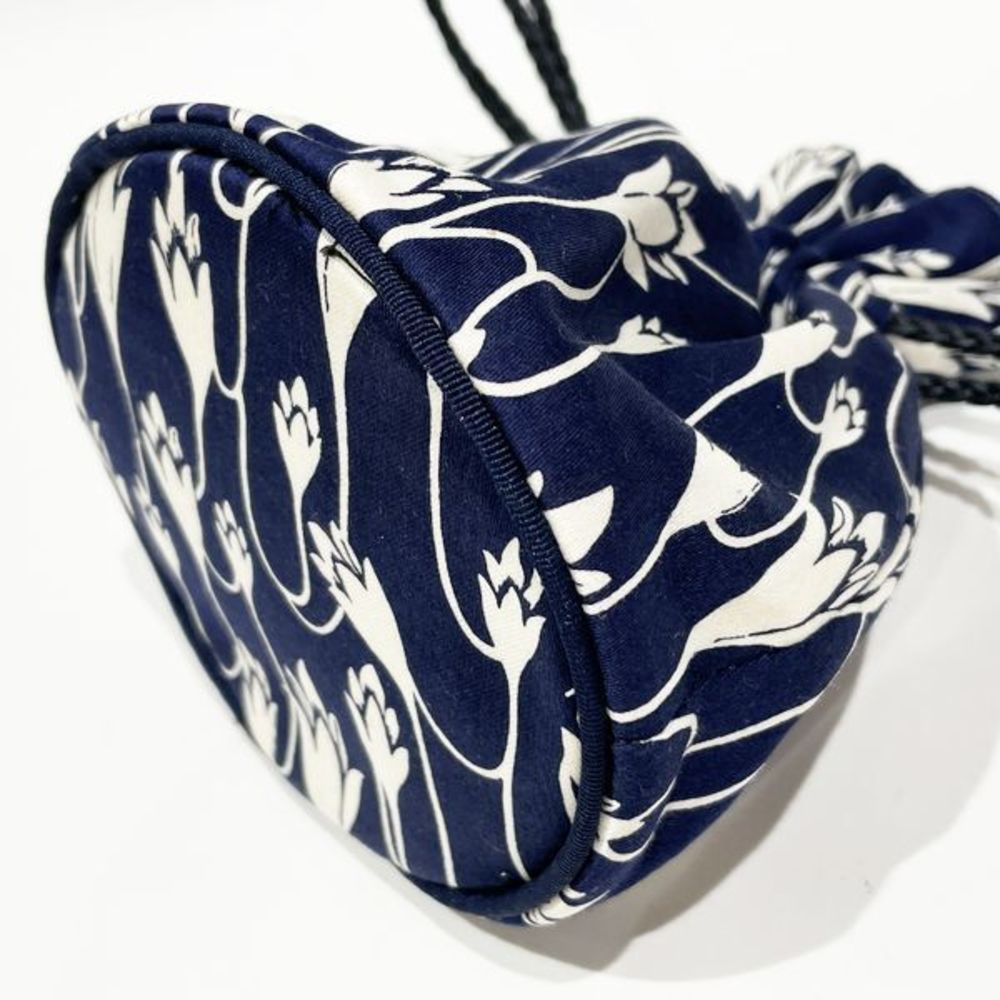 Celine Floral Pattern Drawstring Triomphe Heart M… - image 5